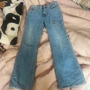 Urban outfitters high rise flare jeans